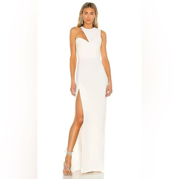 AMANDA UPRICHARD X Revolve Gilda Gown in white size s - Picture 3 of 7